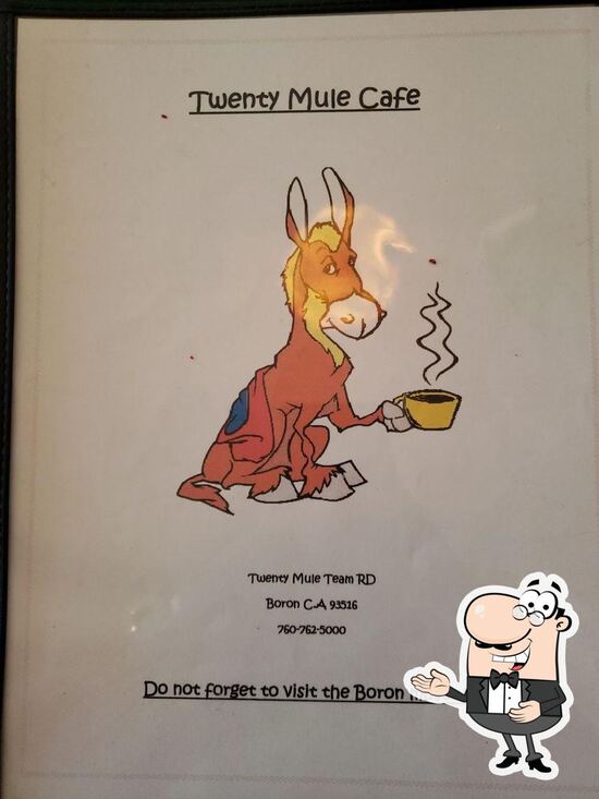 Twenty Mule Cafe, 26979 Twenty Mule Team Rd in Boron Restaurant menu and reviews