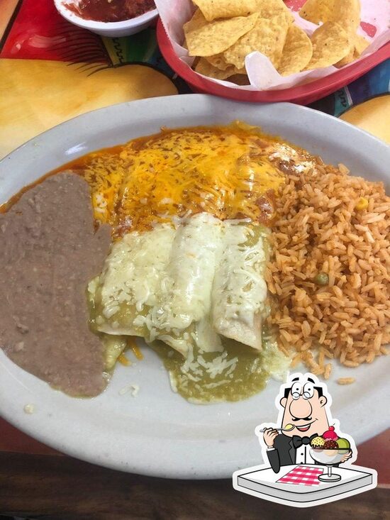 Menu at La Chapala, Austin