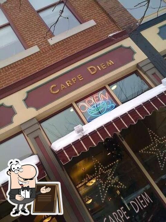 Menu at Carpe Diem Coffee Shop cafe, Canton, 215 Market Ave N
