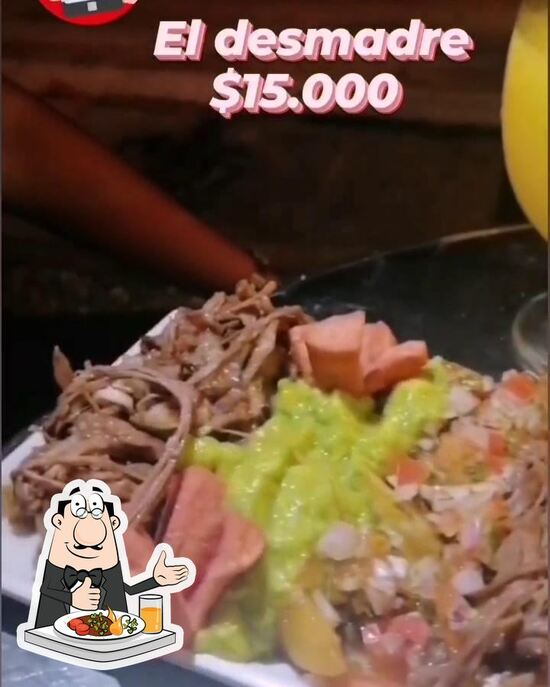 Carta de La chulada fast food Monterrey, Monterrey