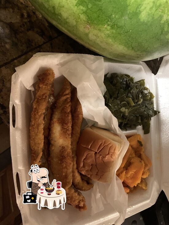 Menu at Ward's Soul Food Kitchen restaurant, Hampton