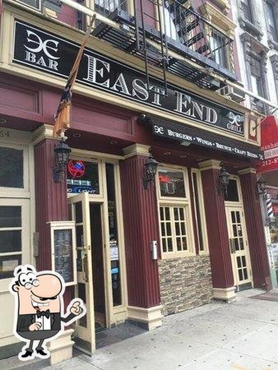 Menu at East End Bar, Independence
