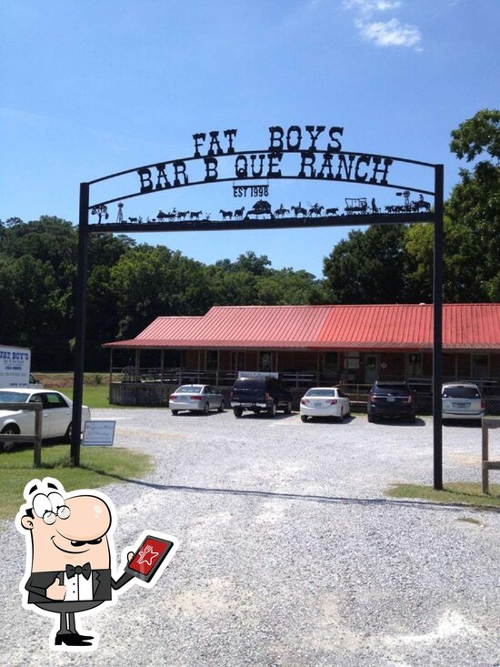 Menu At Fat Boy's Bar-B-Que Ranch, Prattville