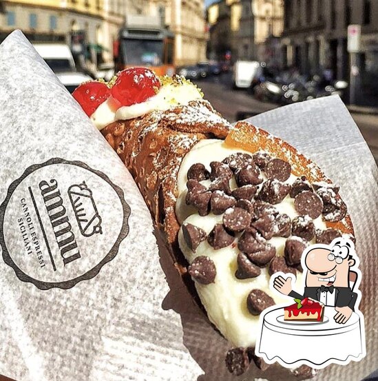 Ammu Cannoli Espressi Siciliani Desserts Rome Viale Libia