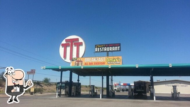 Menu at TTT Truck Stop restaurant, Tucson
