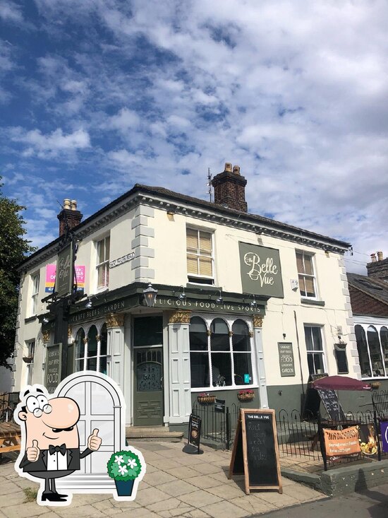 Menu at The Belle Vue pub & bar, Norwich