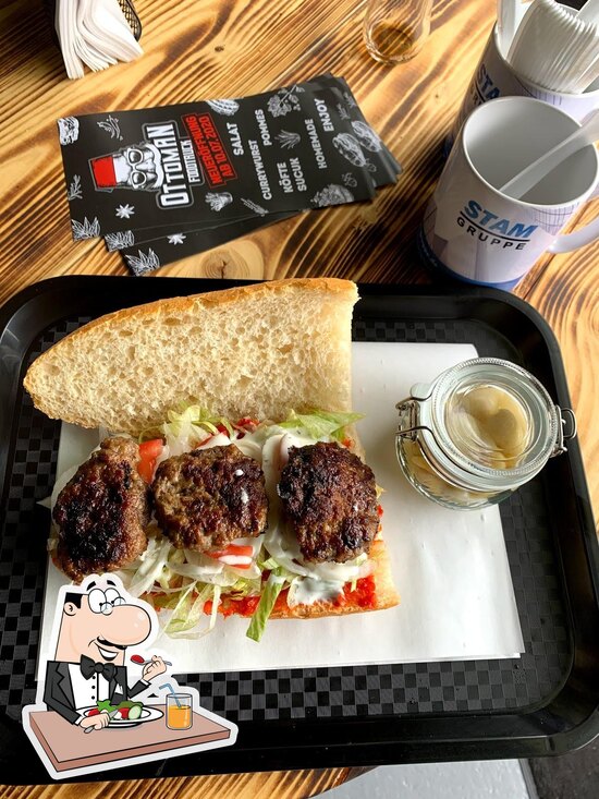 Menu at Ottoman Foodtruck restaurant, Heilbronn