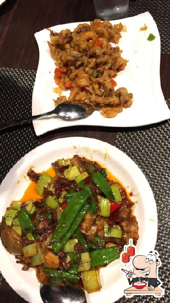 Menu at Red Chilli restaurant, Manchester, 403 Oxford Rd