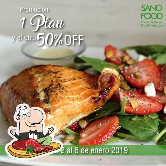 Menu at Sano Food Doral restaurant, Doral