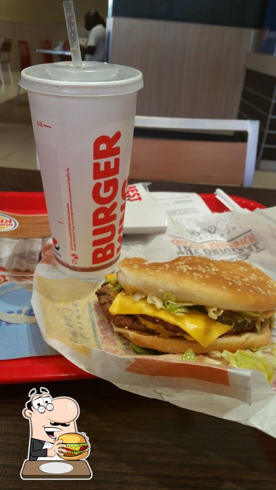 Burger King Hatfield restaurant, Pretoria, St Restaurant menu