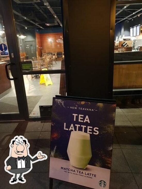 Carta del café Starbucks Coffee, Bridgend, Waterton Retail Park