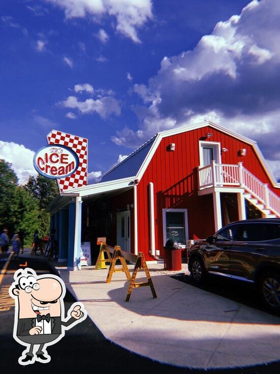 Carta del restaurante Tk's Ice cream, Municipio del Upper Freehold