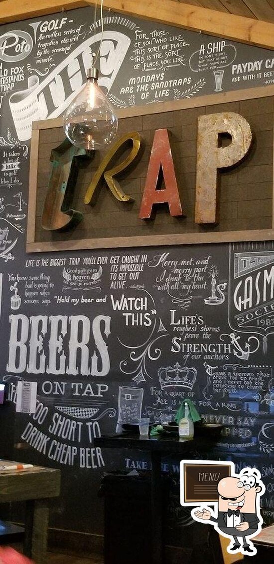 Menu at The Trap East Greenwich pub & bar, East Greenwich