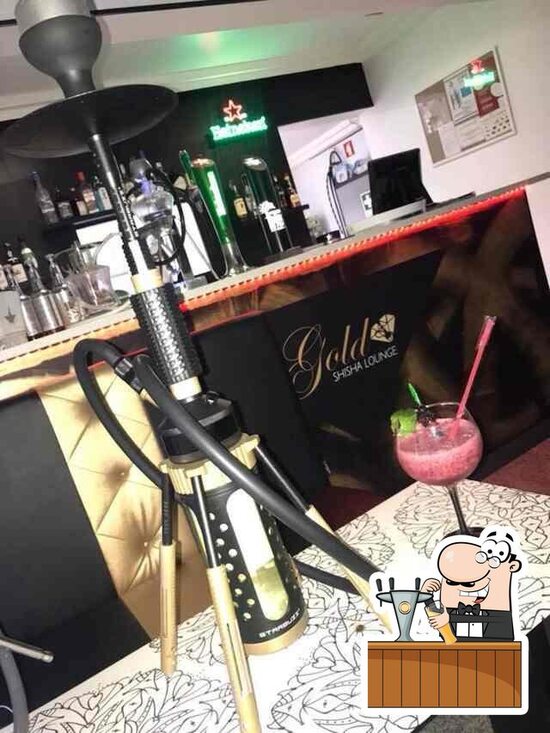 Menu at Gold Shisha Lounge pub & bar, Lisbon
