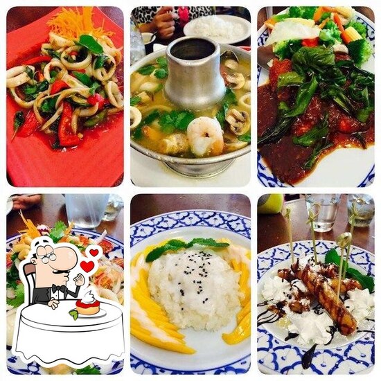 Menu at Krua Thai Restaurant, Salt Lake City