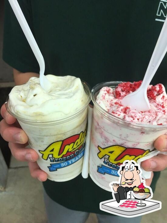 Andy's Frozen Custard, Jonesboro, 232 E Highland Dr Carta del