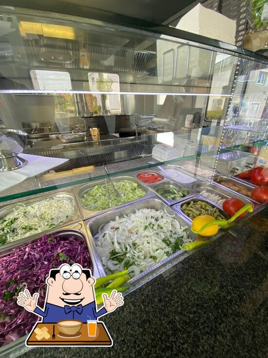Menu at Max Döner restaurant, Staufenberg