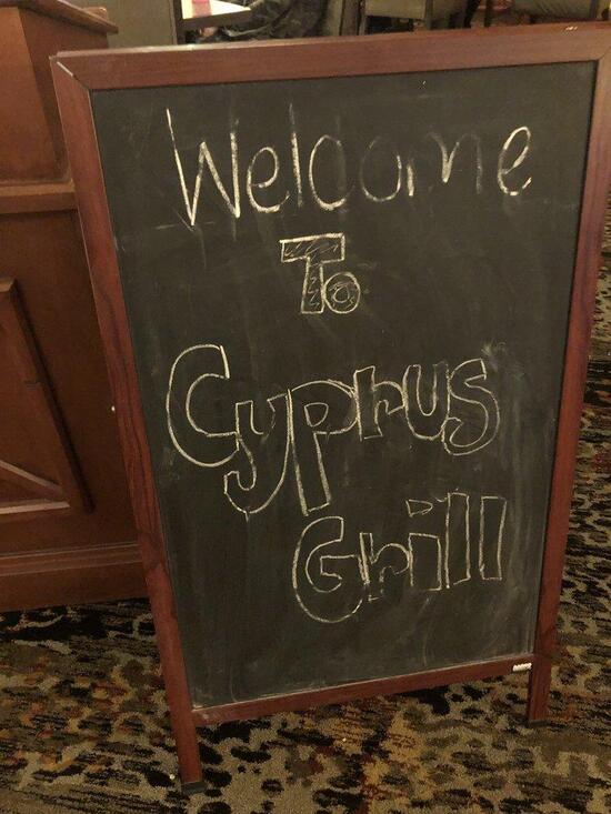 Menu at Cyprus Grille restaurant, Saint Charles, 2 Convention Center Plz
