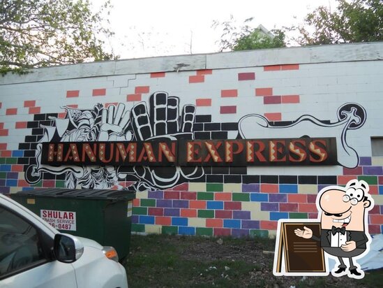 Menu at Hanuman Express restaurant, Poplar Bluff