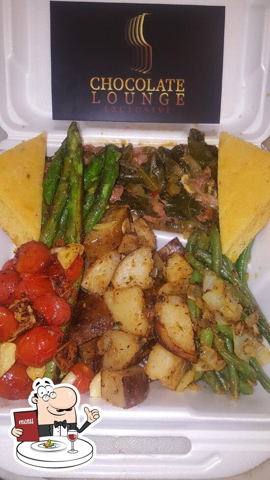 Menu at Chocolate Lounge ExClusive restaurant, Dallas, Corinth St