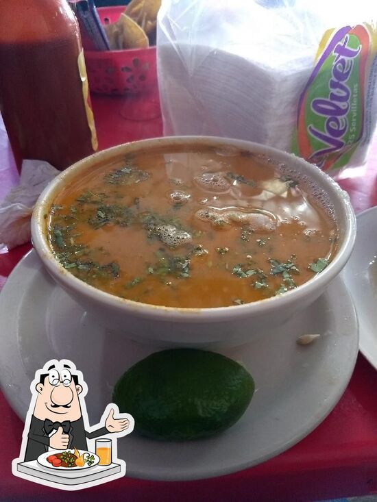 Las Palapas, Restaurant de mariscos, Matamoros - Restaurant menu