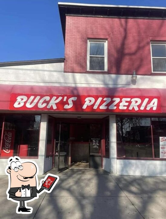 Menu at Buck's Pizzeria, Niagara Falls