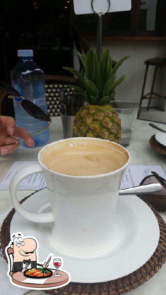 Menu at The Island Cafe, Bundall