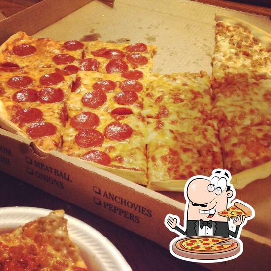 Menu at Big Cheese Pizza pizzeria, Wellington