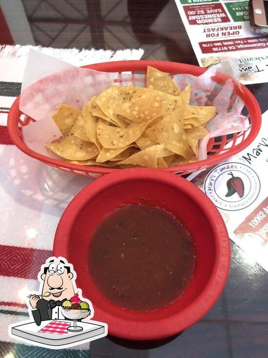 Mary's Tamales and Mexican Food in Rancho Cucamonga Restaurant menu