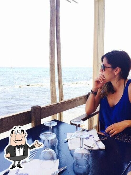 Menu at Plage des Salins restaurant, SaintTropez