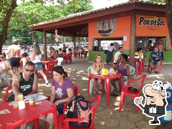 Menu Em Quiosqu Por Do Sol Restaurante Brasil Av Projetada