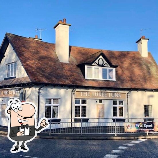 Menu at The Three Tuns pub & bar, Uttoxeter