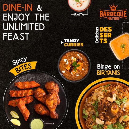 Menu at Barbeque Nation, Ambala