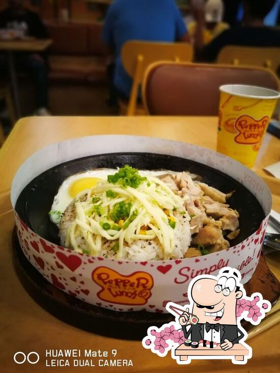 Menu at Pepper Lunch restaurant, Mandaluyong, B