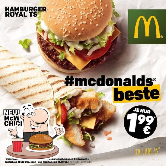 McDonald's fast food, Regen - Restaurant menu and reviews