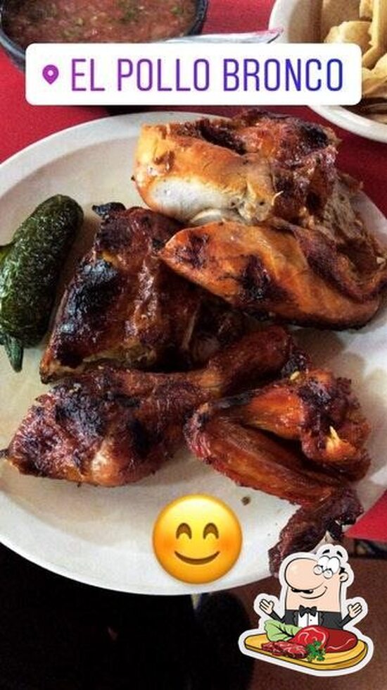 Carta del restaurante El Pollo Bronco, Zapopan, Av 18 del Marzo 5126