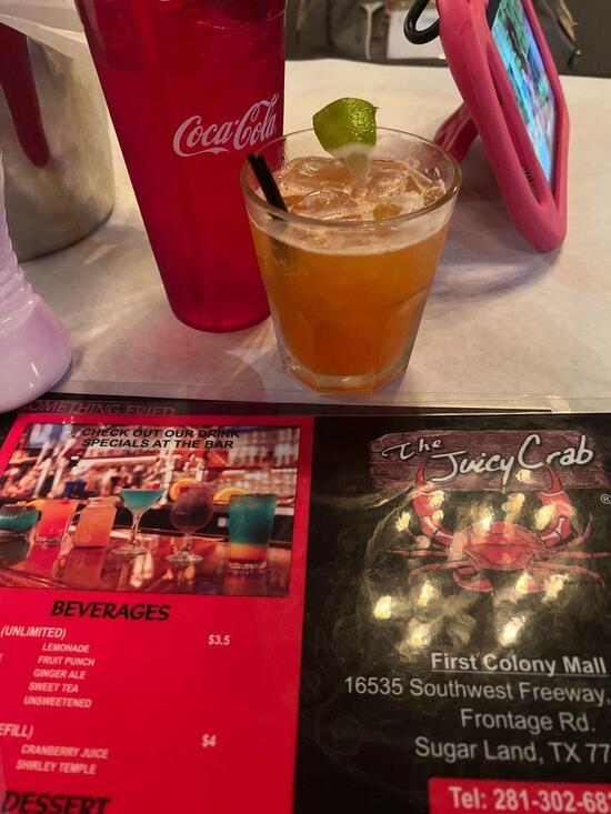 The Juicy Crab in Sugar Land Restaurant menu and reviews