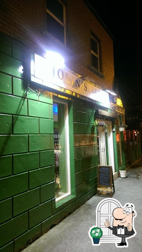 Menu at Jolin's Vietnamese Coffee House, Dublin