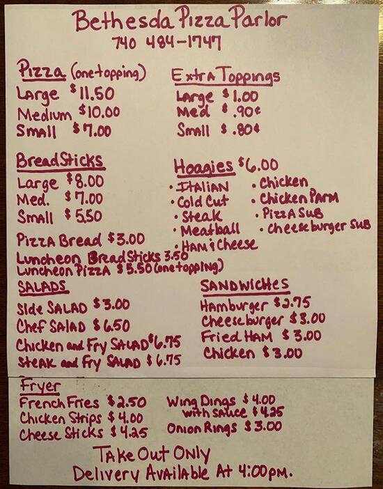 menu-at-pizza-parlor-pizzeria-bethesda