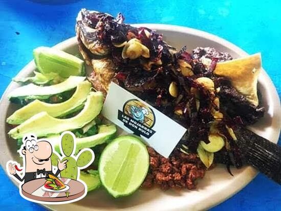 Carta del restaurante Las Mojarras del Don Rulo, Tierra Blanca