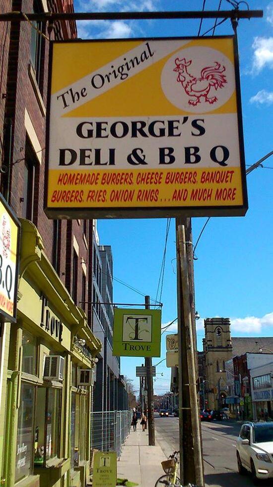 Carta de Deli & Barbecue, Toronto