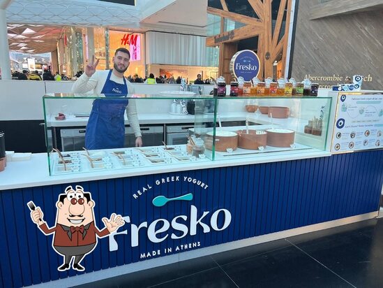 Menu at Fresko Yogurt Bar _ Westfield London, London