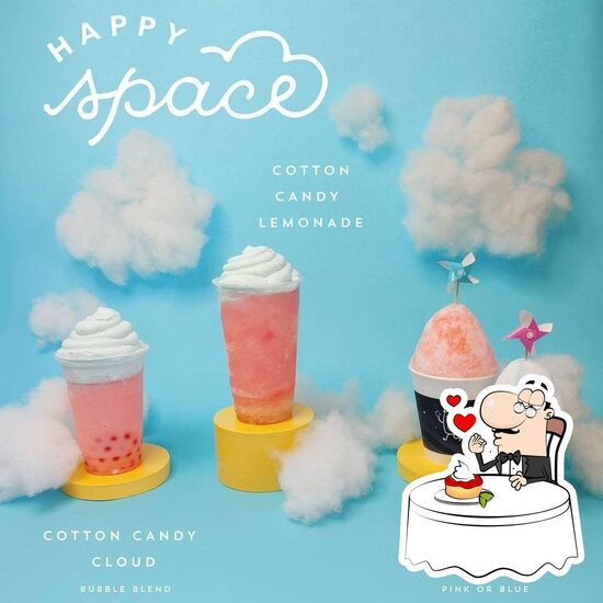 Menu at Happy’s Shaved Ice, Bubble Tea & Smoothies pub & bar, Lubbock