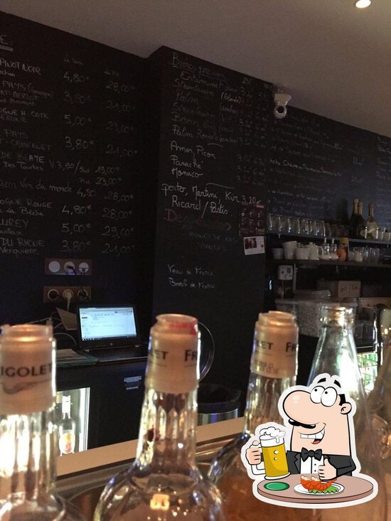 Menu at O2 pub & bar, Mulhouse