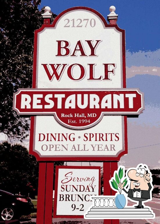 Menu at Bay Wolf Restaurant, Rock Hall