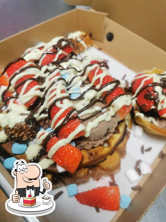 Carta del postres The Udder box, Pentre