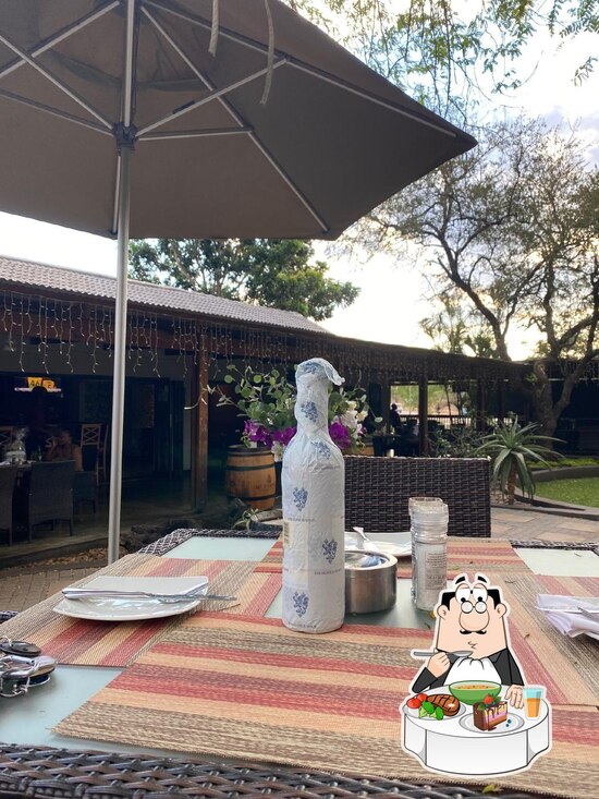 Menu at The Hat & Creek restaurant, Hoedspruit