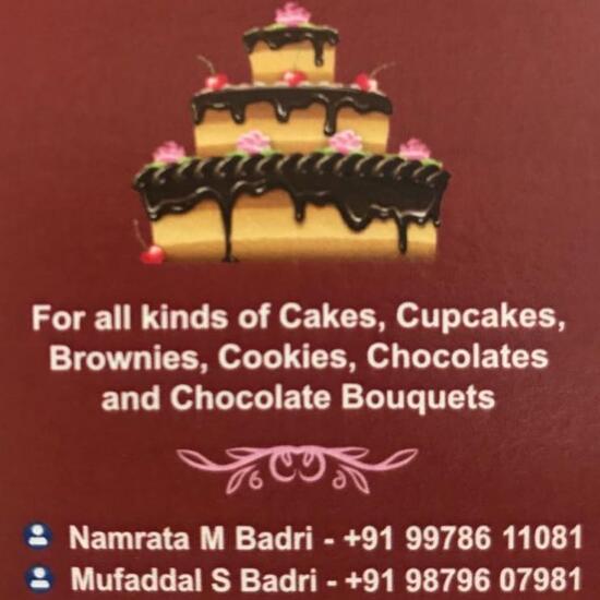 Menu at The Cake Room surat, Surat
