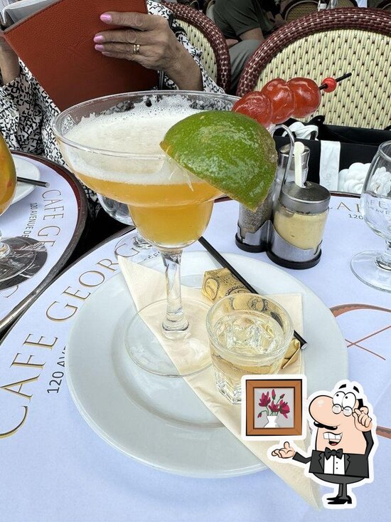 Menu at Café George V, Paris