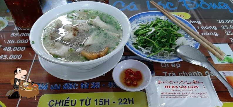 Menu at Tiệm ăn thiên kim hoa restaurant, Ho Chi Minh City